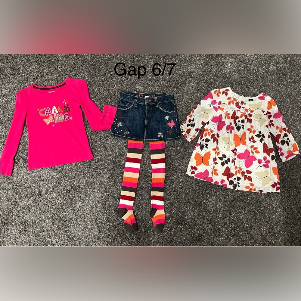Gap girls fall set size 6/7